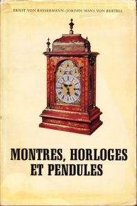 Couverture : Montres, horloges et pendules