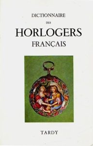 Couverture : Dictionnaire des Horlogers-Français